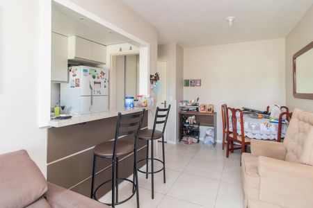 Sala de apartamento à venda com 2 quartos, 50m² em Camaquã, Porto Alegre