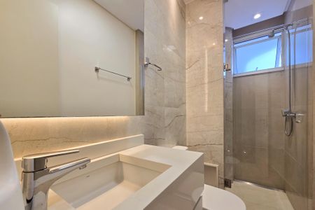 Apartamento à venda com 83m², 2 quartos e 2 vagasBanheiro Social 