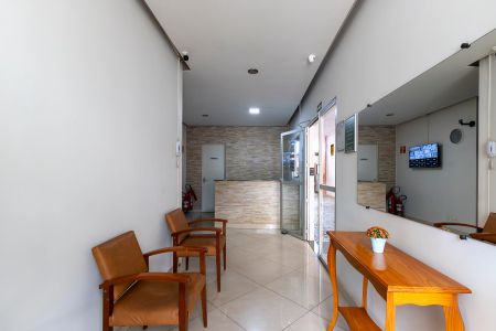 Apartamento para alugar com 46m², 1 quarto e sem vagaÁrea comum - Hall social