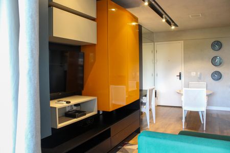 Sala de apartamento para alugar com 1 quarto, 39m² em República, São Paulo