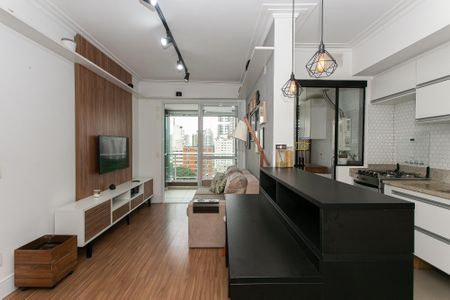 Sala de apartamento à venda com 1 quarto, 51m² em Vila Gomes Cardim, São Paulo