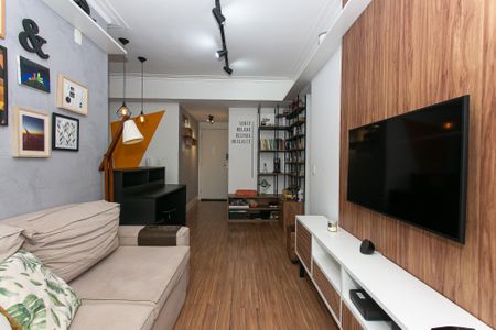 Sala de apartamento à venda com 1 quarto, 51m² em Vila Gomes Cardim, São Paulo