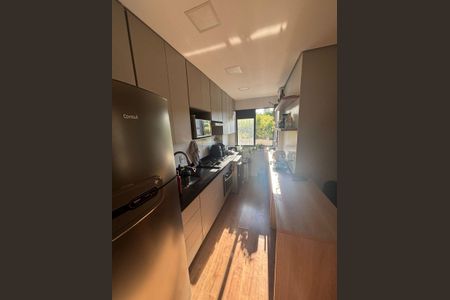 Cozinha de apartamento para alugar com 2 quartos, 50m² em Centro, Votorantim