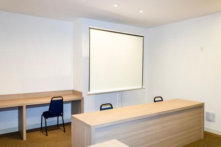 Studio para alugar com 32m², 2 quartos e 1 vagaSala de Reunião