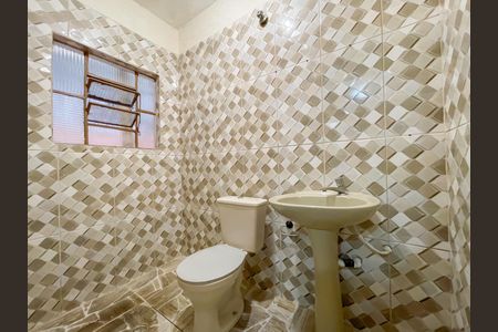 Banheiro da Suíte de casa para alugar com 1 quarto, 85m² em Novo Osasco, Osasco