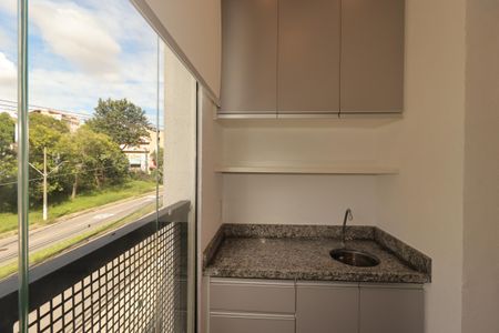 Varanda Gourmet de apartamento para alugar com 2 quartos, 47m² em Parque Novo Oratório, Santo André