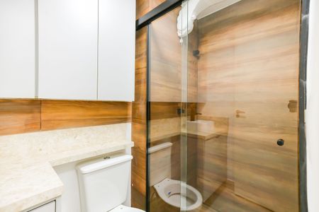 Banheiro Social de apartamento à venda com 1 quarto, 31m² em Butantã, São Paulo