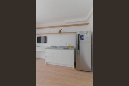 Cozinha de apartamento para alugar com 1 quarto, 32m² em Vila Mariana, São Paulo