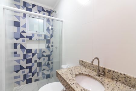 Banheiro de apartamento para alugar com 1 quarto, 33m² em Carandiru, São Paulo