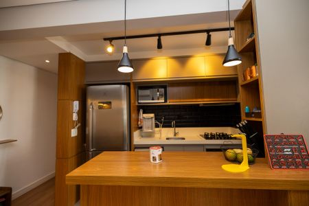 Apartamento à venda com 81m², 2 quartos e 2 vagasSala_cozinha Conjugada