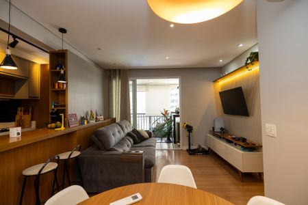 Apartamento à venda com 81m², 2 quartos e 2 vagasSala_cozinha Conjugada