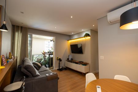 Apartamento à venda com 81m², 2 quartos e 2 vagasSala_cozinha Conjugada