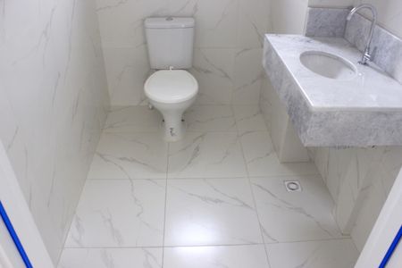 Apartamento para alugar com 52m², 2 quartos e 1 vagaÁrea comum - Banheiro do salão de jogos