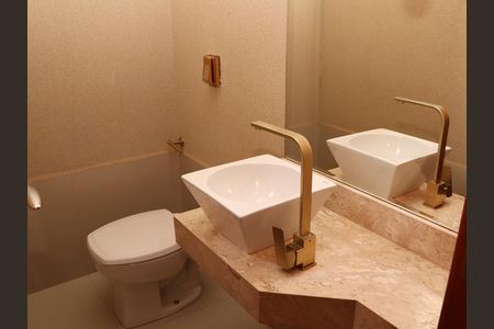 Lavabo de casa de condomínio para alugar com 3 quartos, 181m² em Alphaville Araguaia, Goiânia