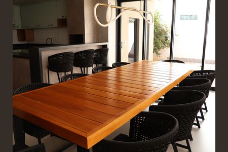 Sala de Jantar de casa de condomínio para alugar com 3 quartos, 181m² em Alphaville Araguaia, Goiânia