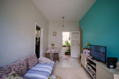 Sala de casa de condomínio à venda com 2 quartos, 50m² em Tijuca, Rio de Janeiro