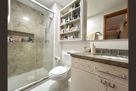 Apartamento para alugar com 87m², 2 quartos e 1 vagaBanheiro Suíte 1