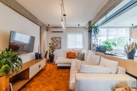 Sala de apartamento à venda com 3 quartos, 140m² em Jardim das Bandeiras, São Paulo