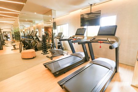 Studio à venda com 19m², 1 quarto e sem vaga Studio à venda com 19m², 1 quarto e sem vagaÁrea comum - Academia