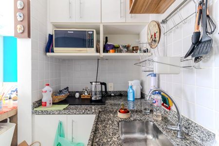 Studio à venda com 29m², 1 quarto e 1 vagaCozinha