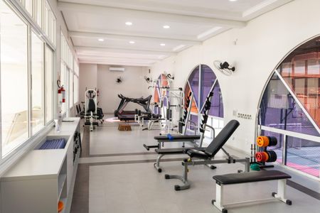 Apartamento à venda com 134m², 3 quartos e 2 vagasÁrea comum - Academia