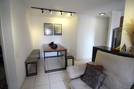 Sala de apartamento à venda com 2 quartos, 56m² em Jk, Contagem