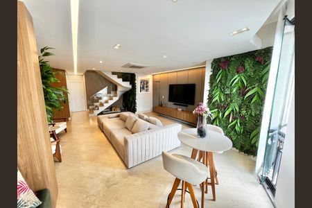 Sala de apartamento à venda com 3 quartos, 246m² em Santa Terezinha, São Paulo