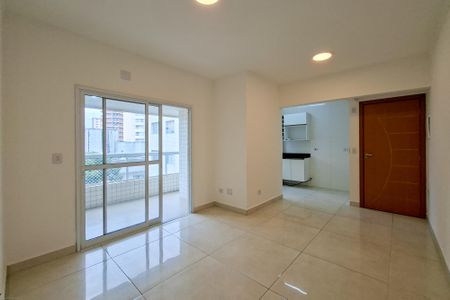 Sala de apartamento para alugar com 2 quartos, 68m² em Vila Caiçara, Praia Grande