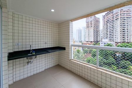Vista da Sacada de apartamento para alugar com 2 quartos, 68m² em Vila Caiçara, Praia Grande