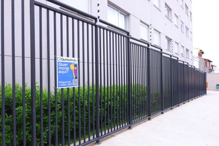 Apartamento à venda com 27m², 1 quarto e sem vagaPlaca instalada na grade da fachada do condomínio - Código da placa: YZUS-1641