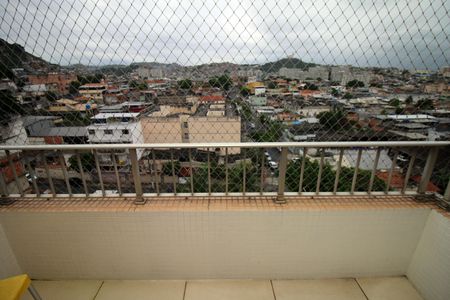 Apartamento à venda com 92m², 3 quartos e 2 vagasVaranda do Quarto 1 - Suíte