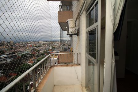 Apartamento à venda com 92m², 3 quartos e 2 vagasVaranda do Quarto 1 - Suíte