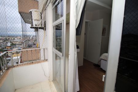 Apartamento à venda com 92m², 3 quartos e 2 vagasVaranda do Quarto 1 - Suíte