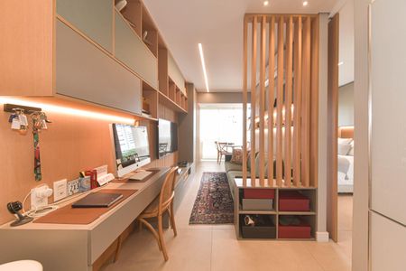 Apartamento à venda com 42m², 1 quarto e 1 vaga Apartamento à venda com 42m², 1 quarto e 1 vagaHome Office