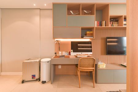 Apartamento à venda com 42m², 1 quarto e 1 vagaHome Office