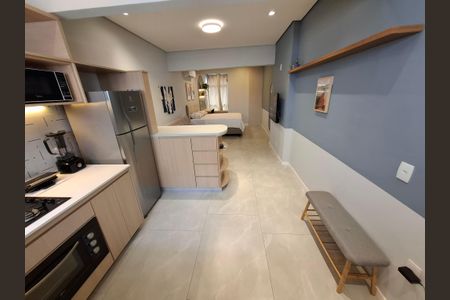 Studio para alugar com 40m², 1 quarto e sem vagaCozinha 