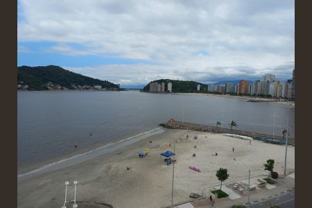 Vista da Sala de apartamento para alugar com 1 quarto, 51m² em Centro, São Vicente