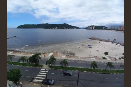Vista da Sala de apartamento para alugar com 1 quarto, 51m² em Centro, São Vicente