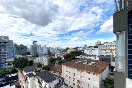 Vista da Sala de apartamento à venda com 3 quartos, 110m² em Serra, Belo Horizonte