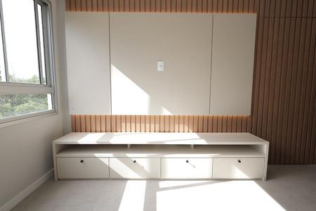 Sala de apartamento à venda com 3 quartos, 62m² em Jardim Utinga, Santo André