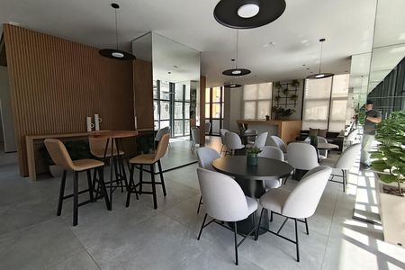 Studio para alugar com 22m², 1 quarto e sem vagaSalão de Festas