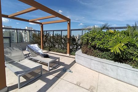 Studio para alugar com 22m², 1 quarto e sem vagaPiscina