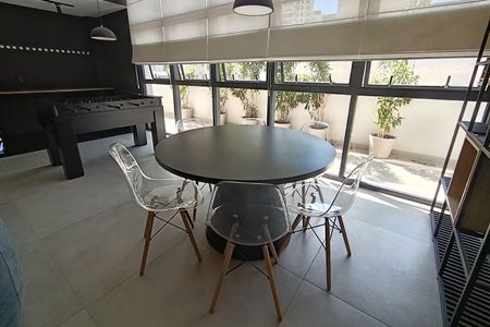 Studio para alugar com 22m², 1 quarto e sem vagaSalão de jogos