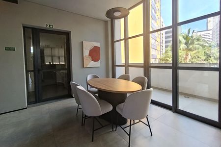 Studio para alugar com 22m², 1 quarto e sem vagaSalão de Festas