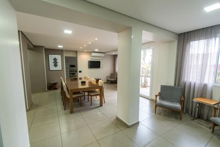 Apartamento para alugar com 53m², 2 quartos e 1 vagaÁrea comum - Salão de festas