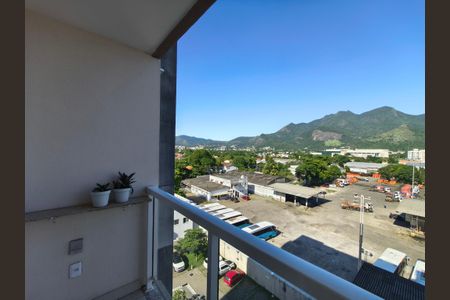 Varanda  de apartamento para alugar com 2 quartos, 55m² em Anil, Rio de Janeiro