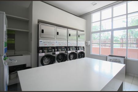 Studio para alugar com 34m², 1 quarto e 1 vagaLavanderia