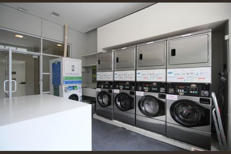 Studio para alugar com 34m², 1 quarto e 1 vagaLavanderia