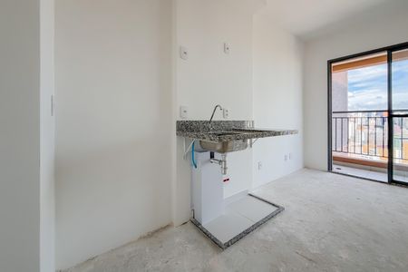 Apartamento à venda com 28m², 1 quarto e sem vagaCozinha e Área de Serviço