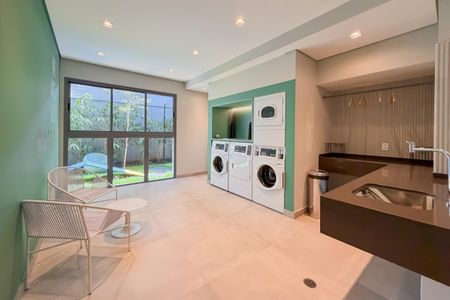 Apartamento à venda com 28m², 1 quarto e sem vagaLavanderia